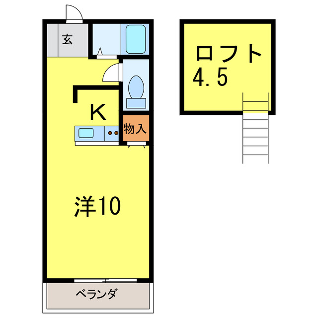 ダイアローグK棟の間取り