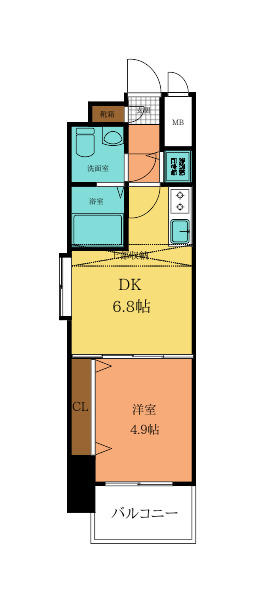 No.63 ORIENT　CAPITAL　TOWERの間取り