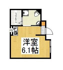 【小平市大沼町のアパートの間取り】