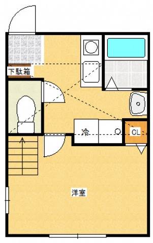 エクセルステージ北里の間取り