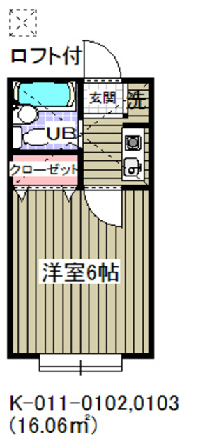 カーサブランカ浦安の間取り