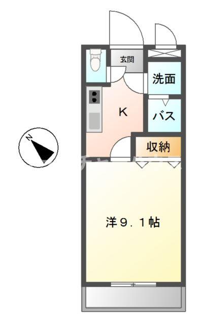 Confort One（コンフォール　ワン）の間取り