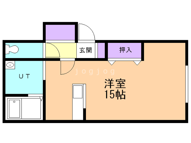 ロイヤルハイム末広Ｂ棟の間取り