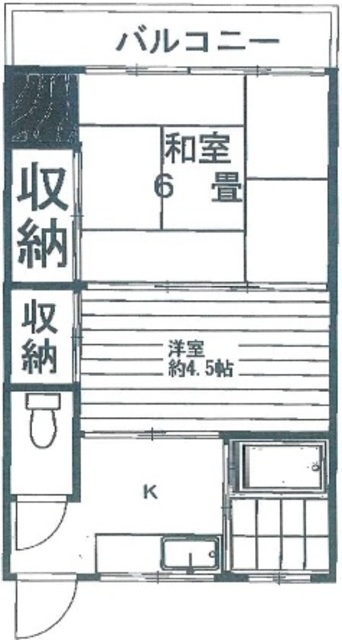 みのり荘の間取り