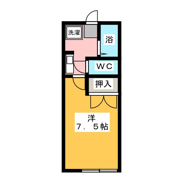 ＥＡＳＴ　ＣＯＵＲＴ犬山の間取り