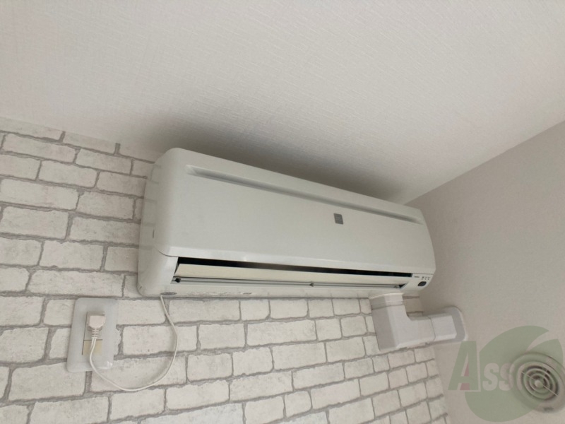 その他設備　エアコンが設置してありますので、寒暖対策もばっちり。