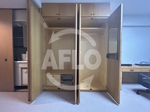 収納　アルファコンフォート大手前　クローゼット