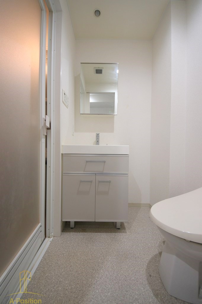 洗面設備　アパートメント谷町