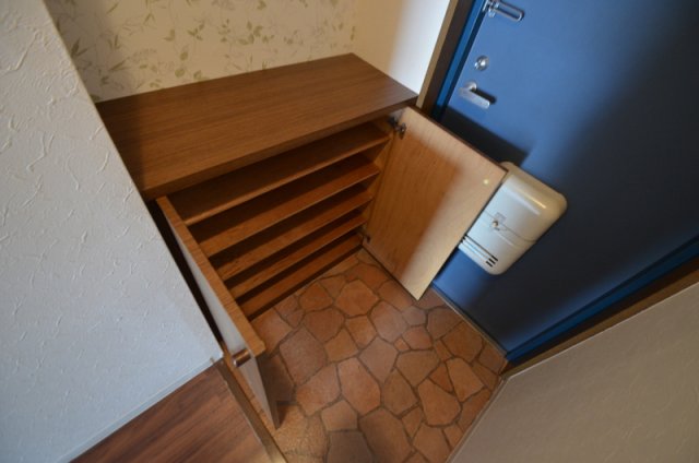 玄関　玄関にあるシューズボックスです☆