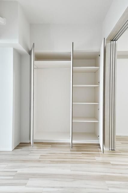 収納　十分な収納スペースがあります