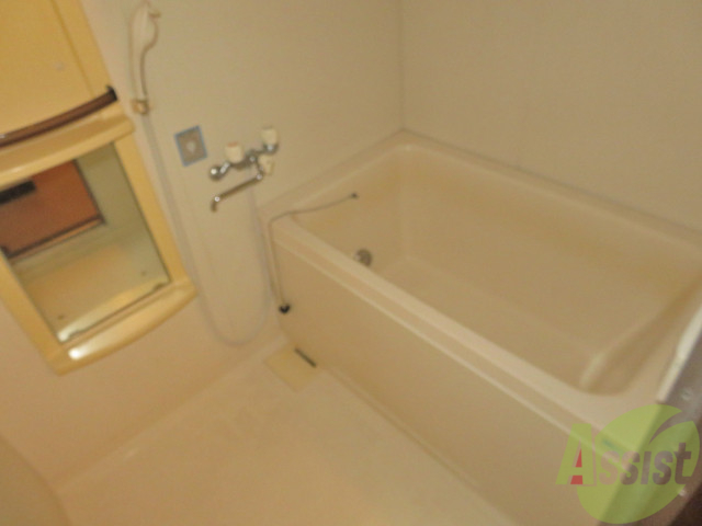 バス・シャワールーム　浴室はゆったりと浸かれるサイズ感になっていますね。