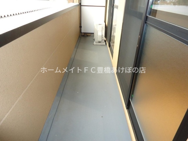 バルコニー　同型別部屋