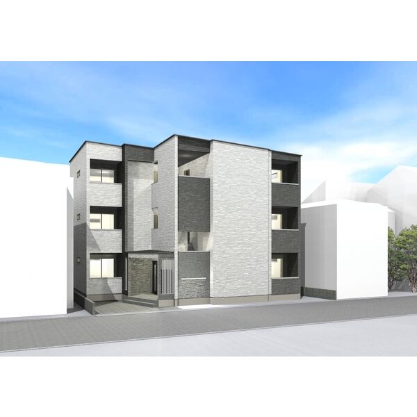 建物外観　安心のオートロック付き♪