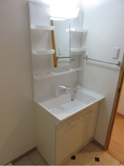 洗面設備　※別号室の参考写真になります。