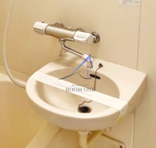 洗面設備　洗面台です。