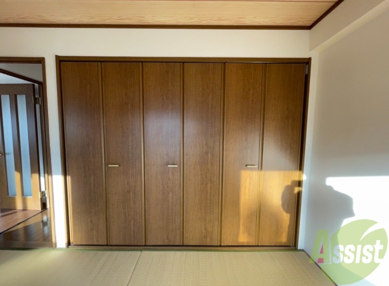 収納　収納スペースはこんな感じで大きさは十分ありますね。