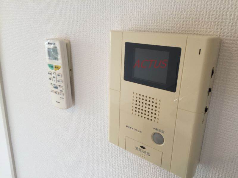 セキュリティ　ＴＶモニター＆玄関は安心のＷロックです♪