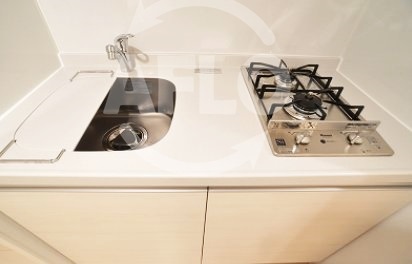 キッチン　アドバンス難波南シャルム　ガス2口コンロシステムキッチン