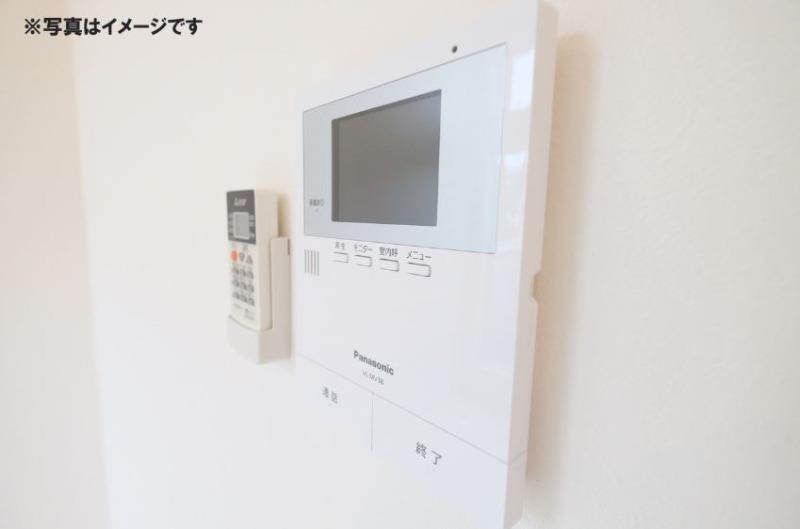 セキュリティ　モニタ付きインターホン※同シリーズの写真になります