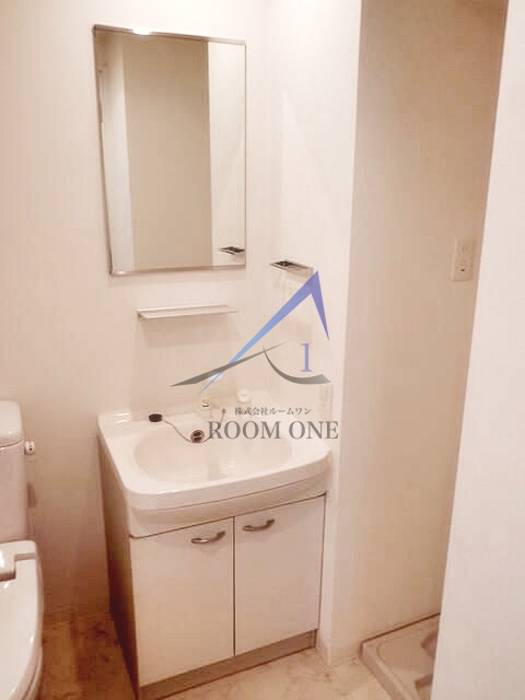 洗面設備　洗面台です。