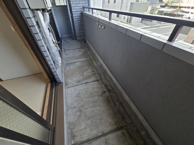 バルコニー　広々としたバルコニーです