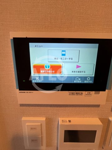 セキュリティ　アーバネックス中崎町II　モニター