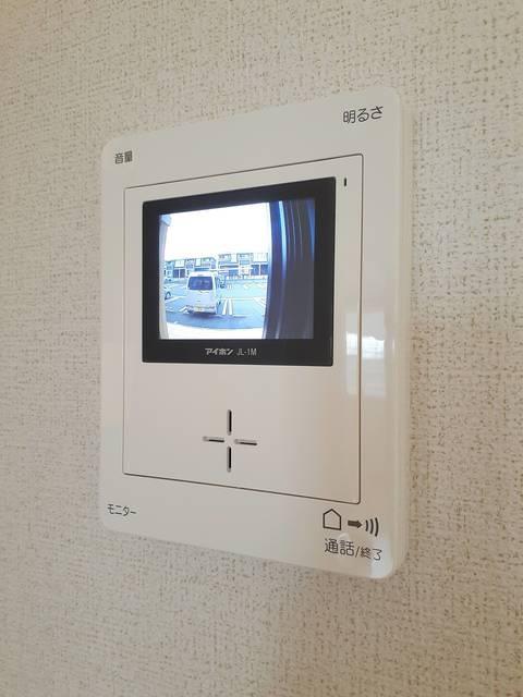 セキュリティ　モニター付きインターホン