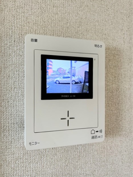 セキュリティ　来客時に便利なＴＶモニターホン