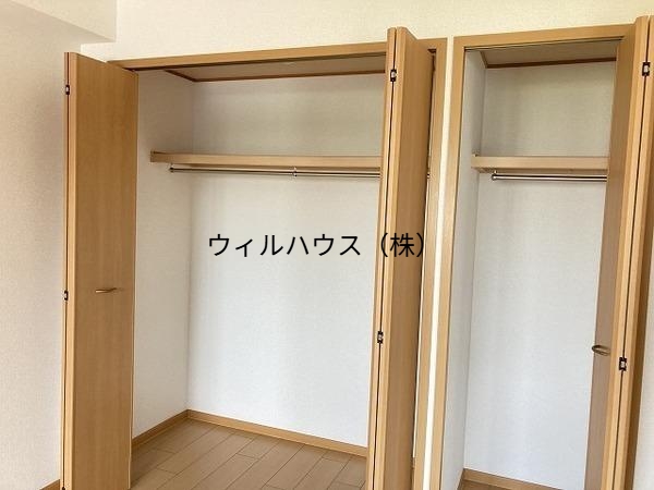 収納　クローゼット！