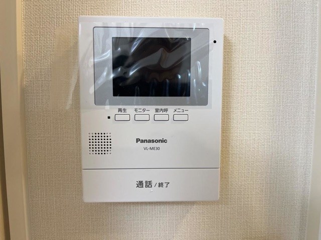 セキュリティ　モニター付きインターホンで安心
