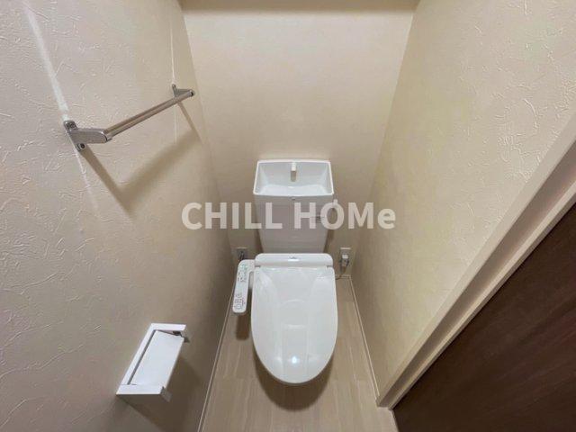 上毛電鉄 中央前橋駅 徒歩44分 2階建 築4年のトイレ写真