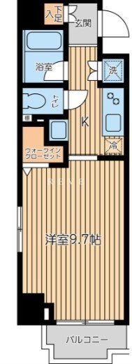 CITY SPIRE蔵前の間取り写真