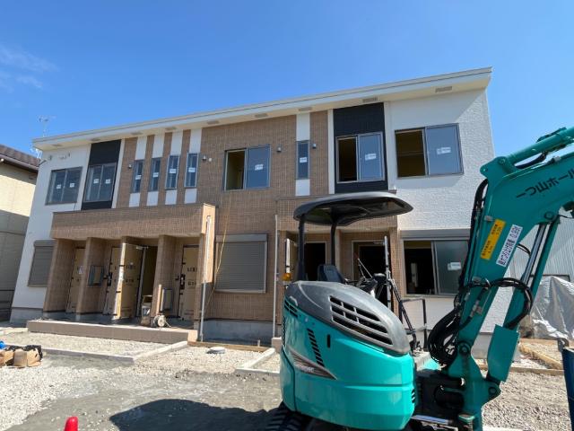 建物外観　建築現場