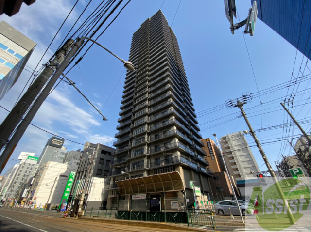 建物外観　札幌市中央区南１条西「ファインシティ札幌ザ・タワー大通公園」