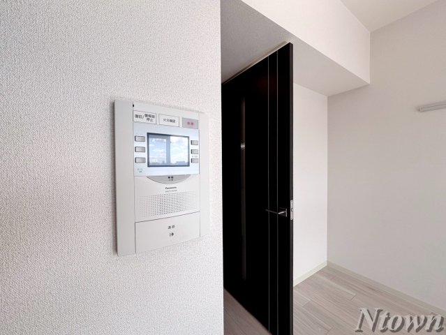セキュリティ　モニター付きインターホンです