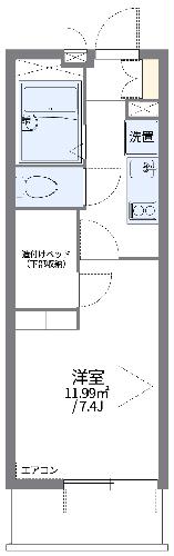 レオパレスRINAの間取り写真