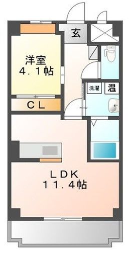 サンライズ氷川町の間取り写真
