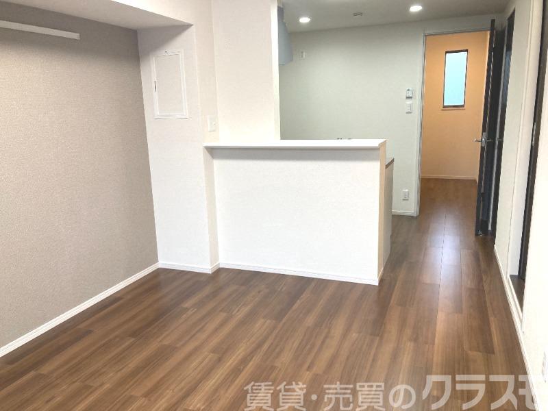 居室・リビング　お話しながらお料理できます♪