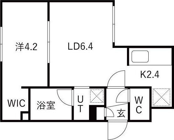 Activat元町 仮) 北25条東16丁目MSの間取り写真