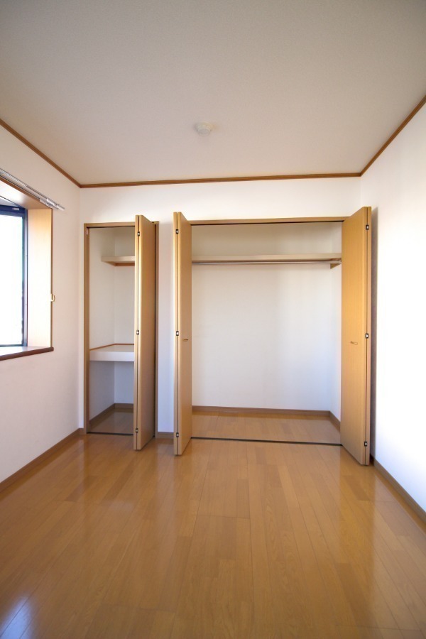 収納　広々クローゼット