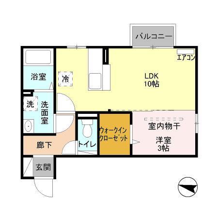 アルカディアの間取り写真