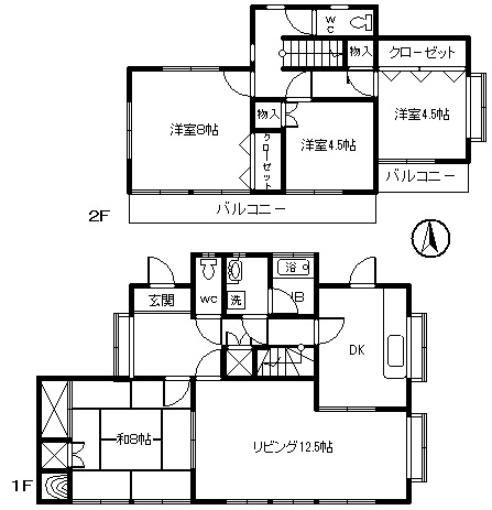 藤岡市藤岡一般住宅の間取り写真