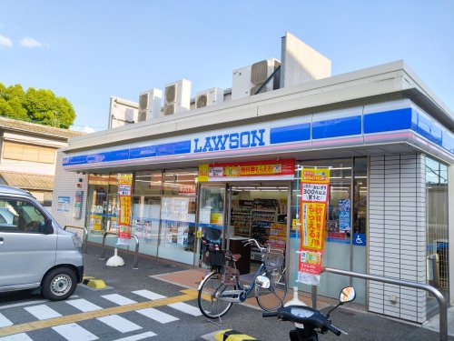 コンビニ　ローソン 東住吉照ケ丘店（コンビニ）まで107m