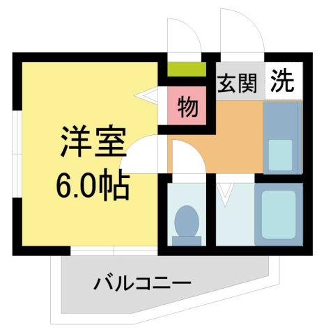 メゾンド売布の間取り写真