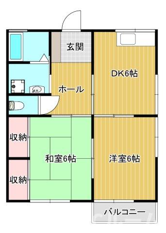 コーポナカムラの間取り写真