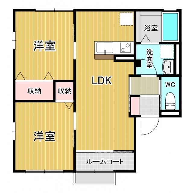 サウザンドリーブス壱番館の間取り