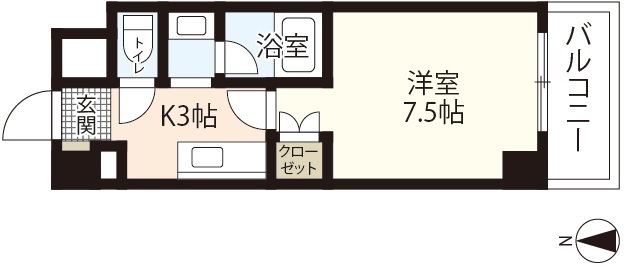 シャルマン財官IIIの間取り