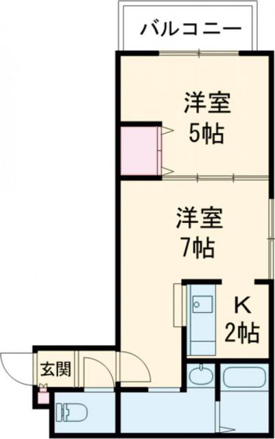 サンコート本郷通の間取り