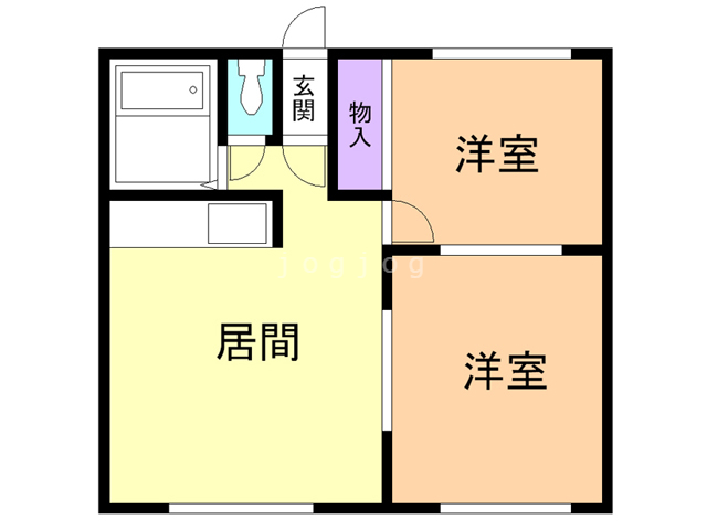 エスポワール豊川の間取り