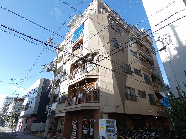大阪市阿倍野区阪南町のマンションの建物外観